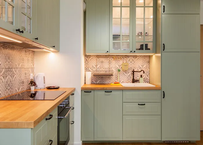 公寓 Letnicka Cosy With Garden By Bookinghost 格但斯克